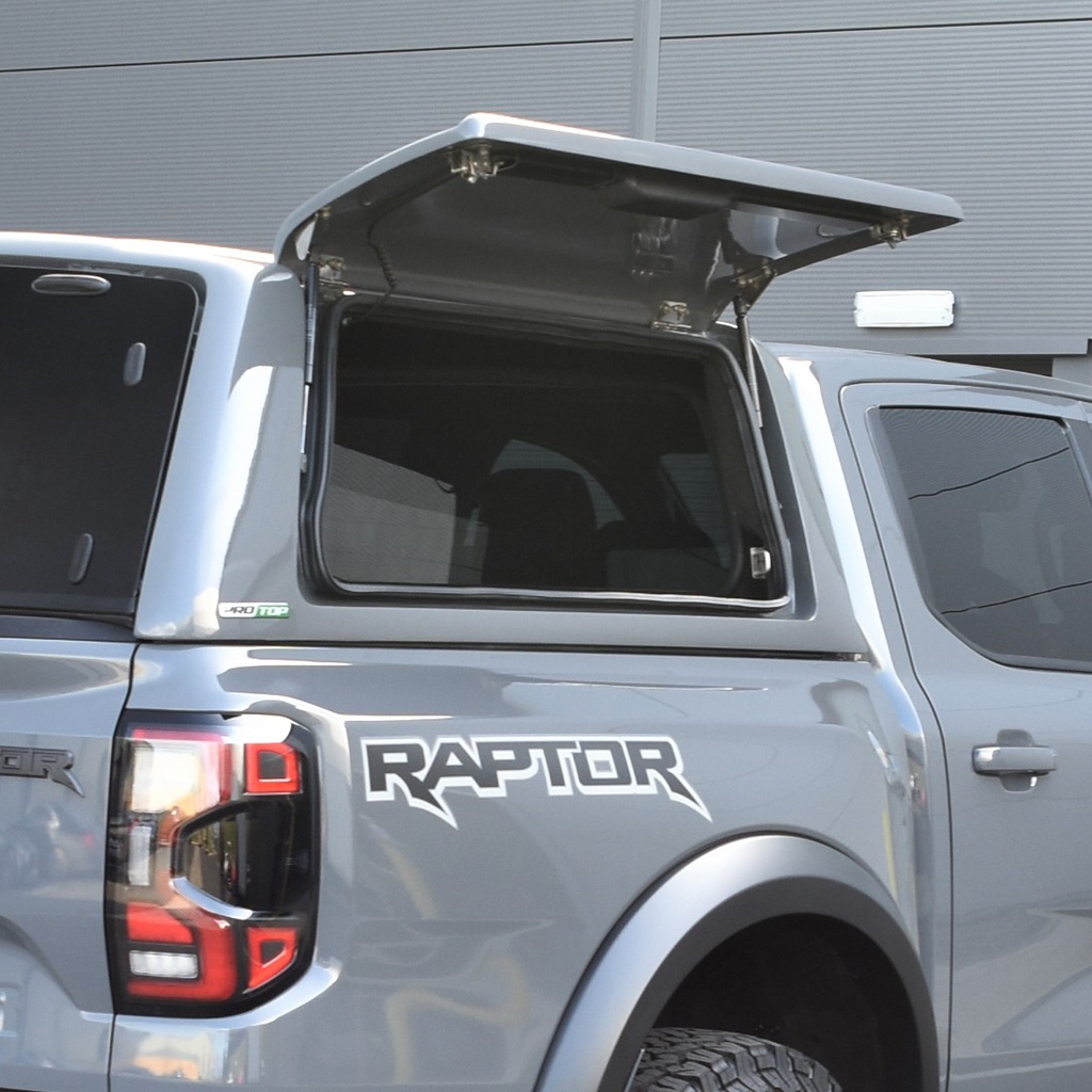 Ford Ranger 2023- ProTop Gullwing canopy with glass rear door