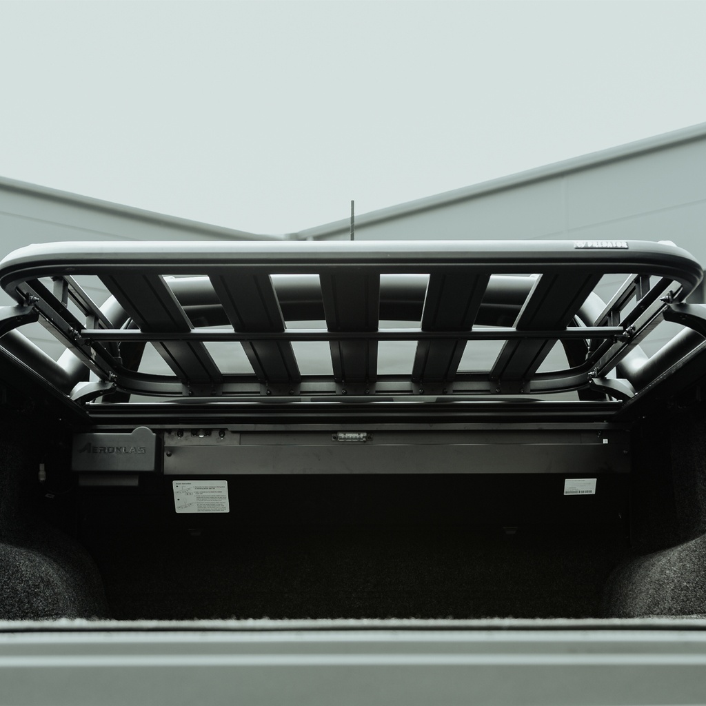 VW Amarok 2023- Predator platform rack for roller shutters with side rails