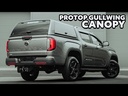 VW Amarok 2023- ProTop gullwing hardtop canopy with glass rear door
