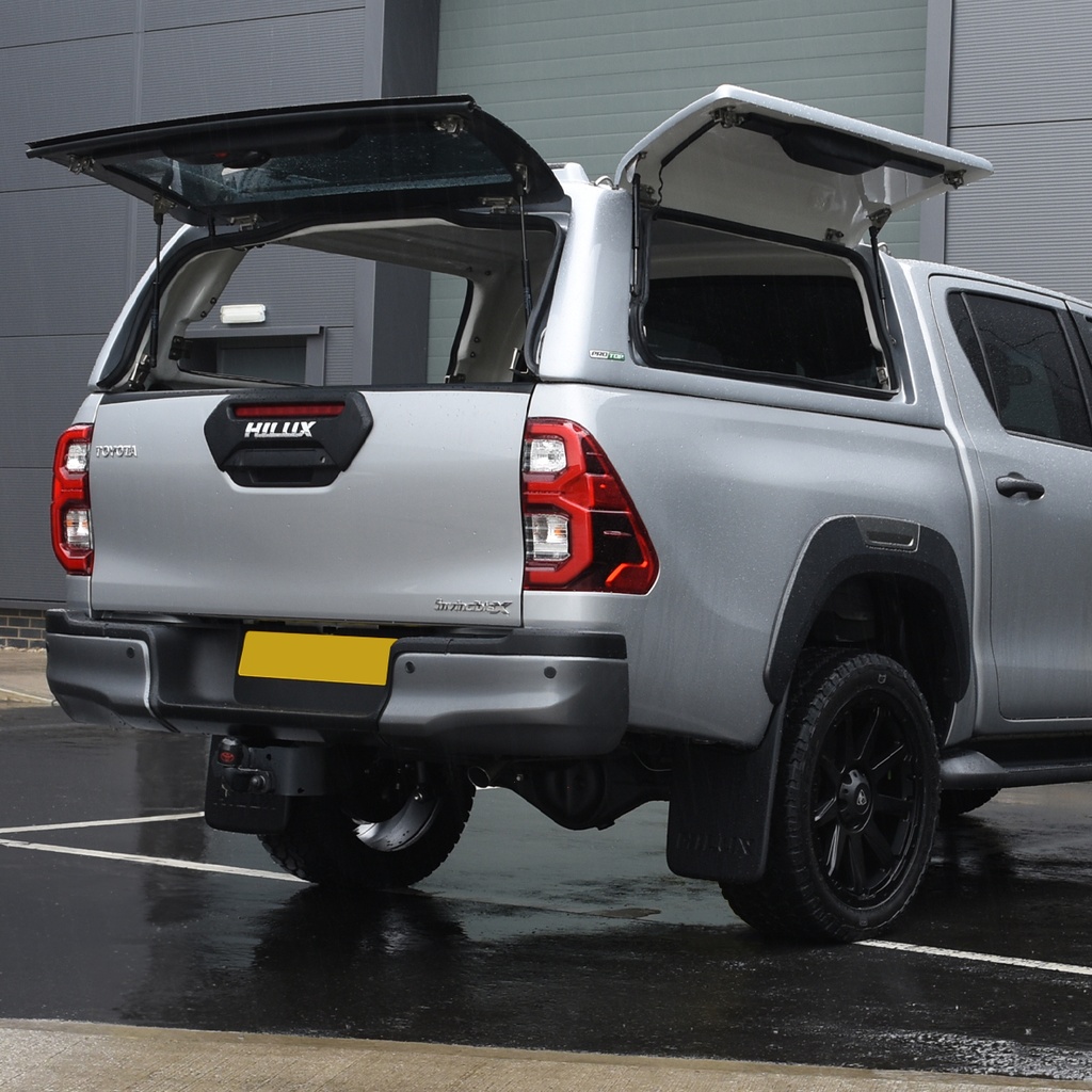 Toyota Hilux 2016- ProTop canopy gullwing with glass rear door -central locking