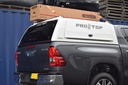 Toyota Hilux 2021- ProTop gullwing canopy with central locking (for active model with ladder rack) - White 040