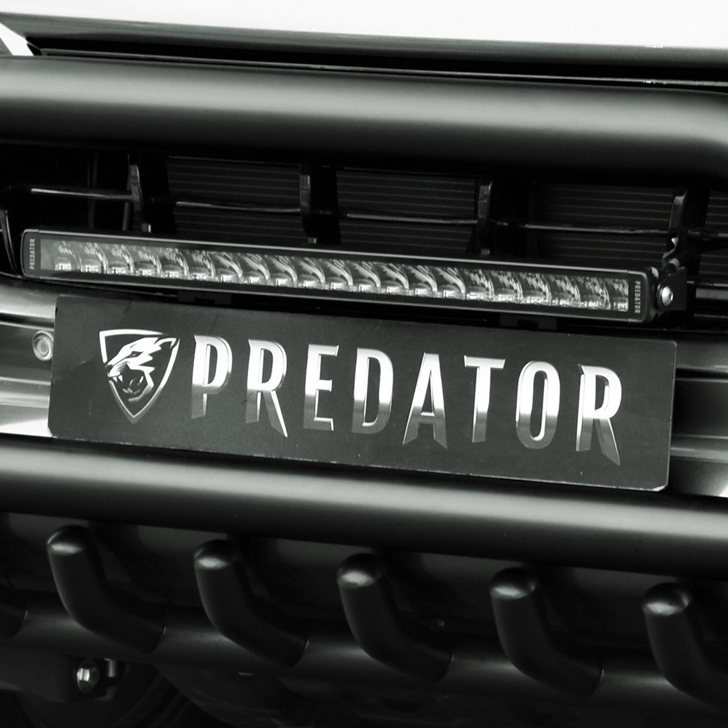 Predator Front number plate LED Light integration kit for Ford Raptor