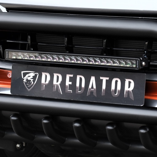 [4M-FRONT-PLATE-LED-INT-KIT-AMAROK] Predator Front Number Plate LED Light Integration Kit For VW Amarok