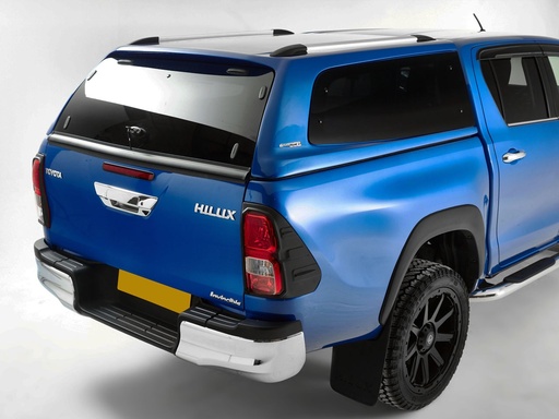 Toyota Hilux 2021- Carryboy S6 hardtop canopy - pop out windows