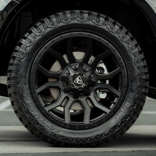 [4M-20X9.56X139ET14CB93.1/PANT-RANG23#] Ford Ranger 2023- 20" Predator Panthera alloy wheel - matt black
