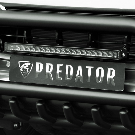 [4M-FRONT-PLATE-LED-INT-KIT-RAPTOR#] Predator Front number plate LED Light integration kit for Ford Raptor