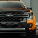 Ford Ranger 2023- Bonnet protector in a dark smoke finish