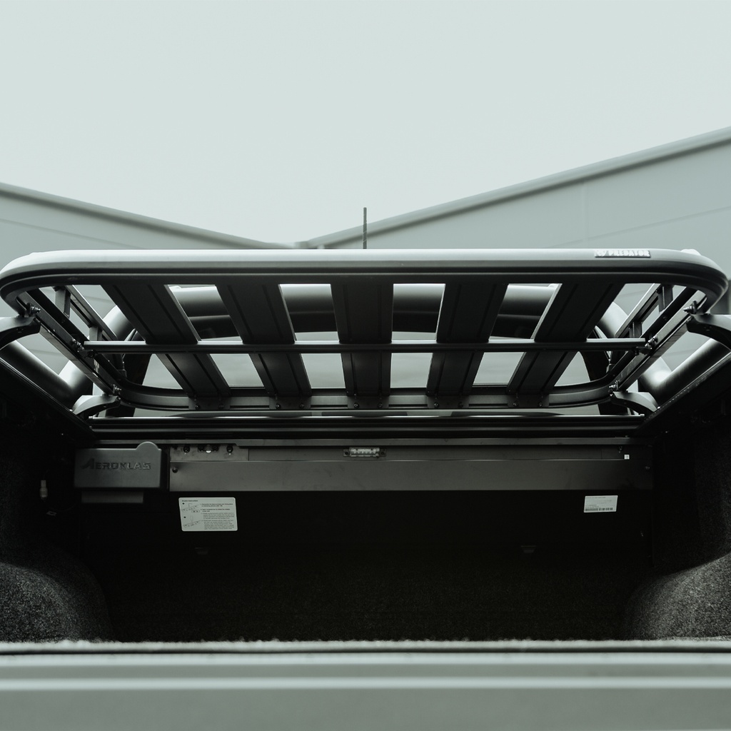 Ford Raptor 2023- Predator platform rack for roller shutters (with side rails)