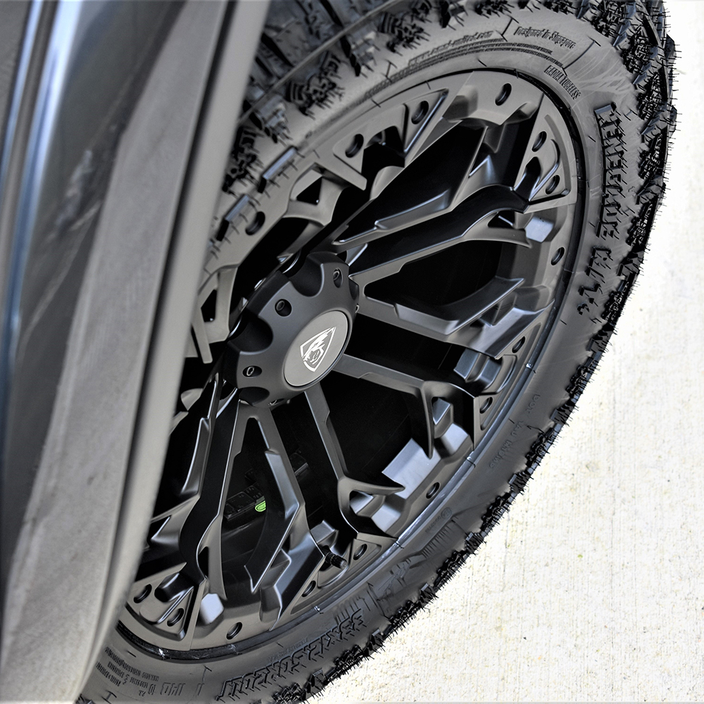Mitsubishi L200 20" Predator Scorpion black alloy wheel