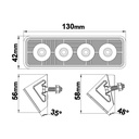 Scene light LED 24W (E marked ECE R23, flood)