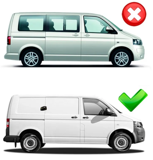 Deursloten set bestelwagen (schuifdeur+achterdeuren)