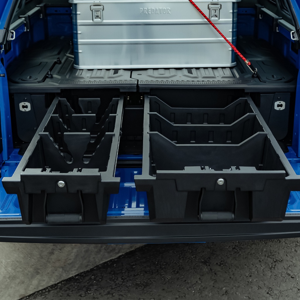 VW Amarok 2023- Workmate twin drawer load bed system