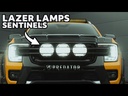 Ford Ranger 2023- Lazer Lights - Triple 9" Sentinel integration kit (kopie)