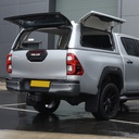 Toyota Hilux 2021- ProTop gullwing (for active model with ladder rack) - glass tailgate