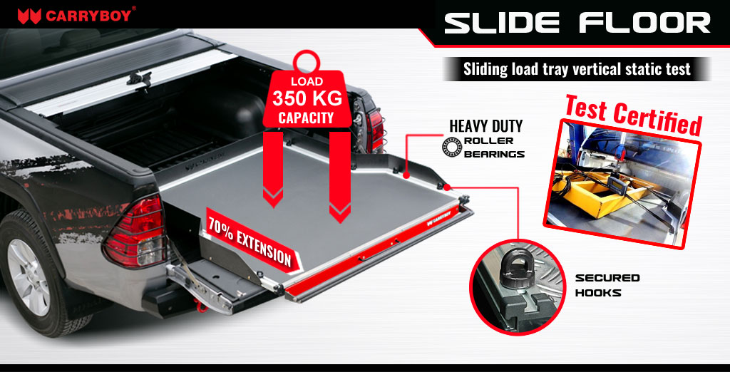 2023 Ranger/Amarok Bedslide type 2