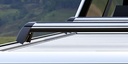 Ford Ranger MT roll silver cross bars (75kg load limit)