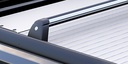 Ford Ranger MT roll silver cross bars (75kg load limit)
