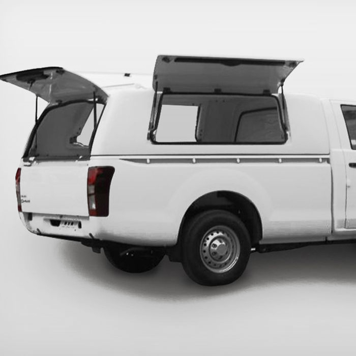 2021- Isuzu DMAX Single Cab Protop Tradesman hardtop gullwing solid