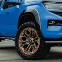 VW Amarok 2023- Predator wheel arches - matt black