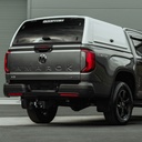 VW Amarok 2023- ProTop gullwing canopy with glass rear door in clear white