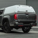 VW Amarok 2023- ProTop Tradesman hardtop canopy with FRP rear door in clear white