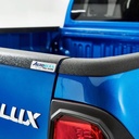 Toyota Hilux 2021- bed rail caps - tailgate protection