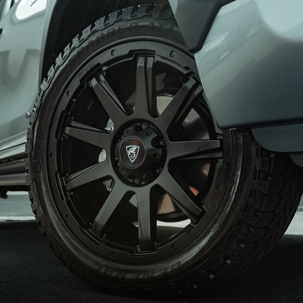Toyota Hilux 2021- 20" Predator hurricane alloy wheel - matt black