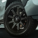 Toyota Hilux 2021- 20" Predator hurricane alloy wheel - matt black