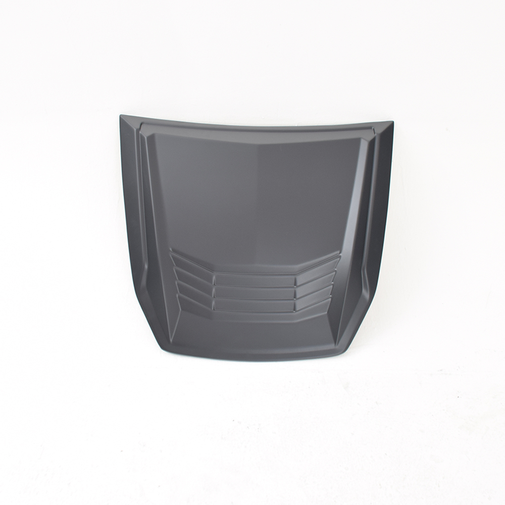 Toyota Hilux 2021- small matt black bonnet scoop
