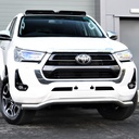 Toyota Hilux 2021- front spoiler city bar 76mm stainless-steel