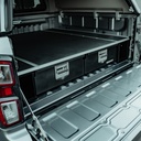 Toyota Hilux 2021- twin drawer Rhino deck floor - ProTop system