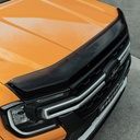 Ford Ranger 2023- Bonnet protector in a dark smoke finish
