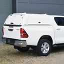 Toyota Hilux 2021- ProTop gullwing hardtop canopy with central locking - white 040