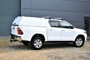 Toyota Hilux 2021- ProTop canopy Tradesman blank sided active model with ladder rack