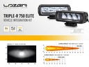 Toyota Hilux 2021- Lazer lamps triple-R 750 grille integration kit