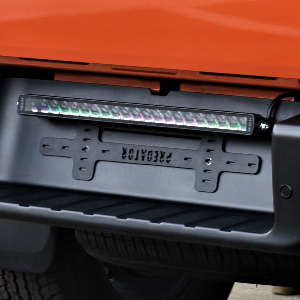 Predator rear number plate LED light integration kit
