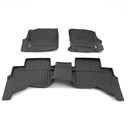 D/CAB 3D Ultra-tray mats - set - automatic transmission