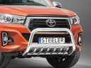 Toyota Hilux Invincible X 2018- stainless steel A-Bar with axle bars