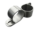 Pair of stainless steel light brackets by Mach for 76MM bars