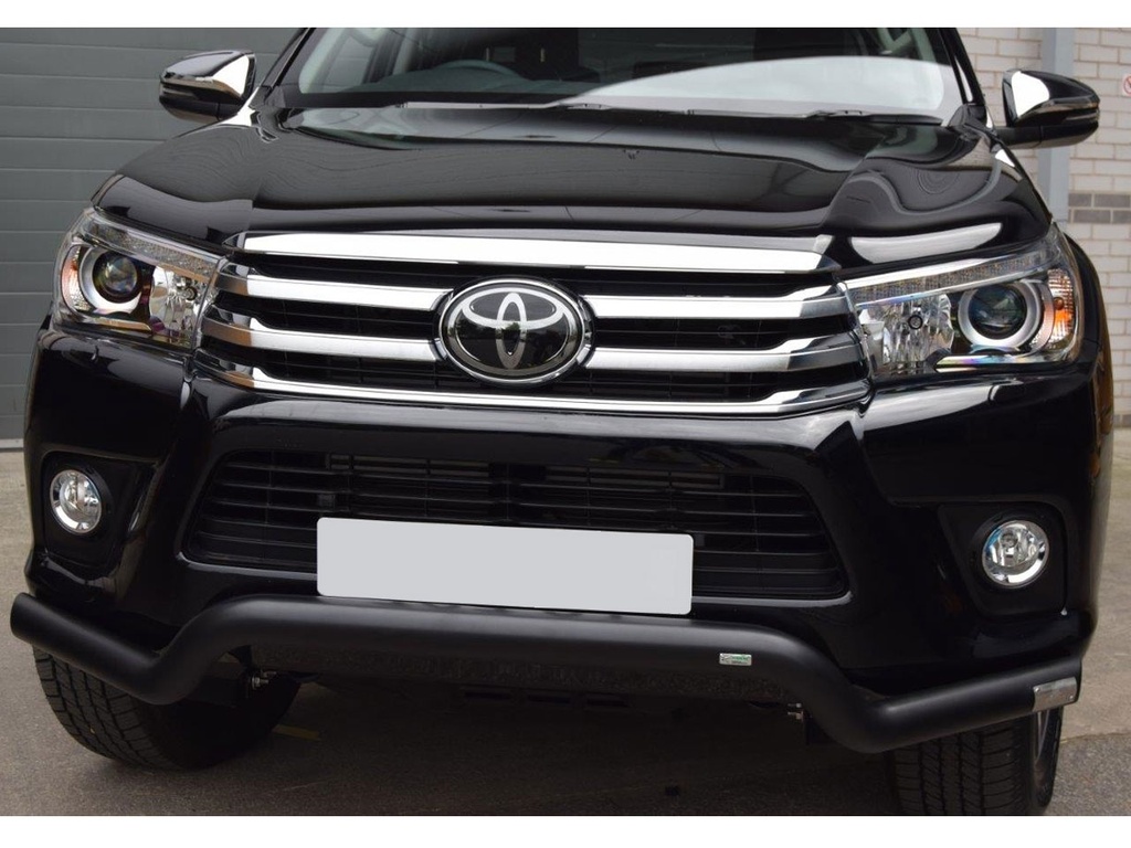 Toyota Hilux front bar - spoiler bar - black