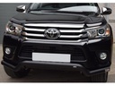 Toyota Hilux front bar - spoiler bar - black