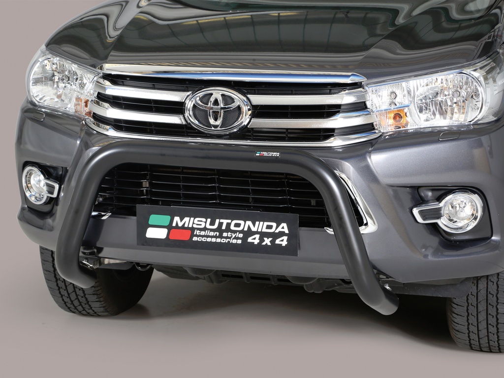 Toyota Hilux 2016- black 76MM Bull Bar by Misutonida