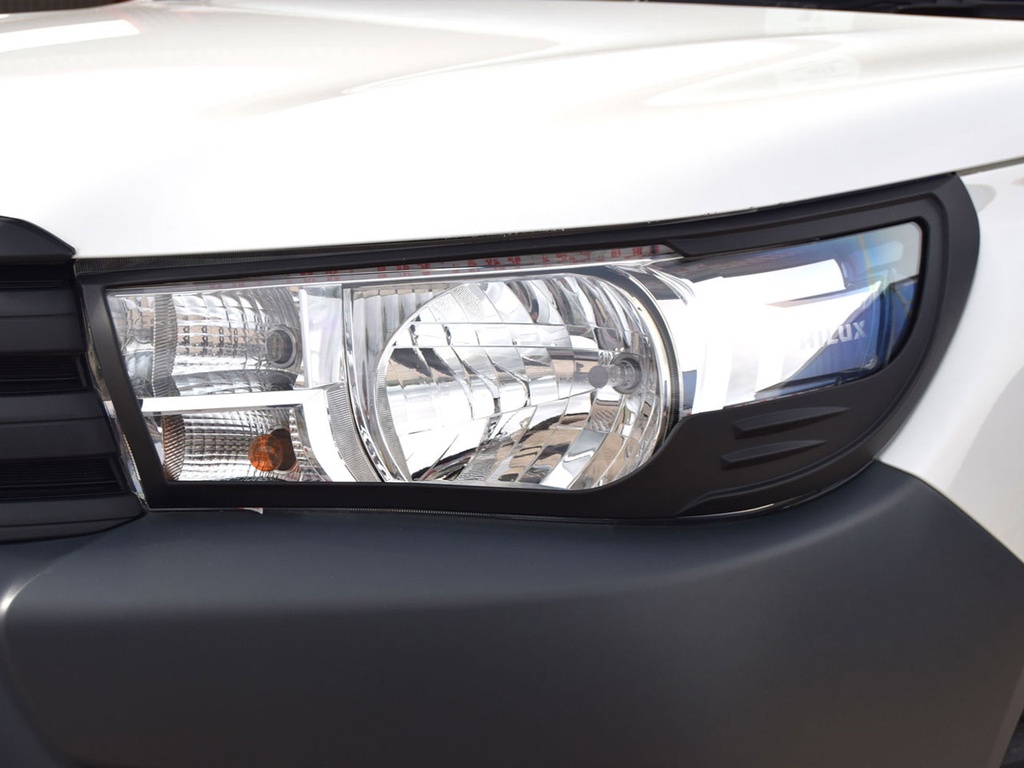Toyota Hilux 2016- black headlight covers - active and icon models