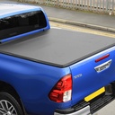 Toyota Hilux 2021- Soft Tri-folding tonneau cover (Models with ladder rack)