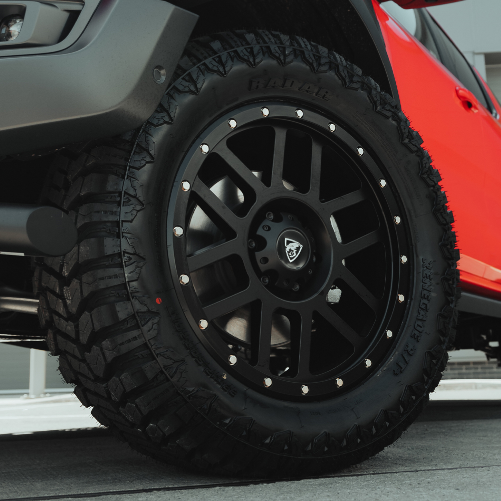 Ford Ranger 2023- 20" Predator Dakar Alloy Wheel -  Satin Black