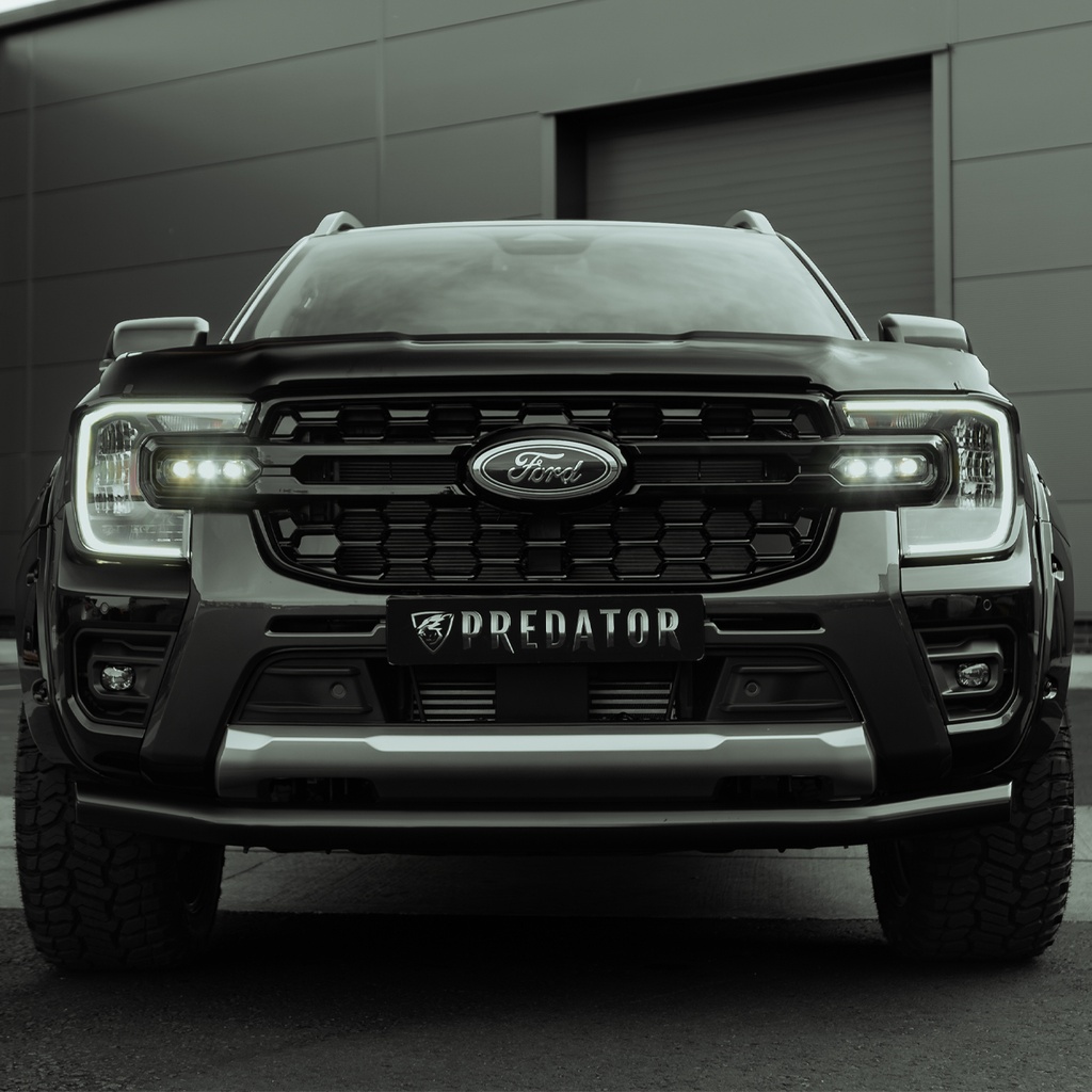 Ford Ranger 2023- Predator Eagle eye grille - gloss black - twin drls