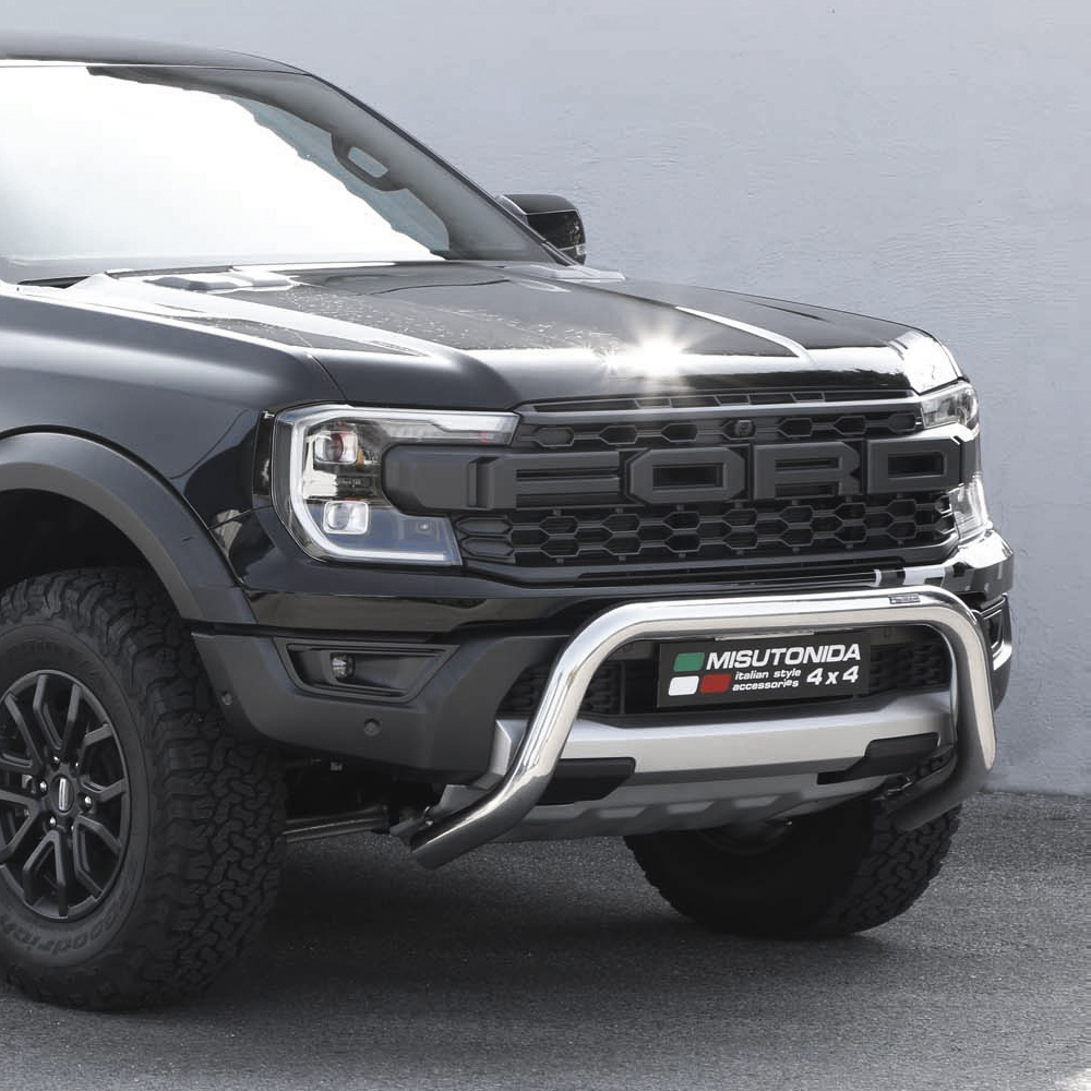 Ford Raptor 2023- 76MM stainless steel bull bar