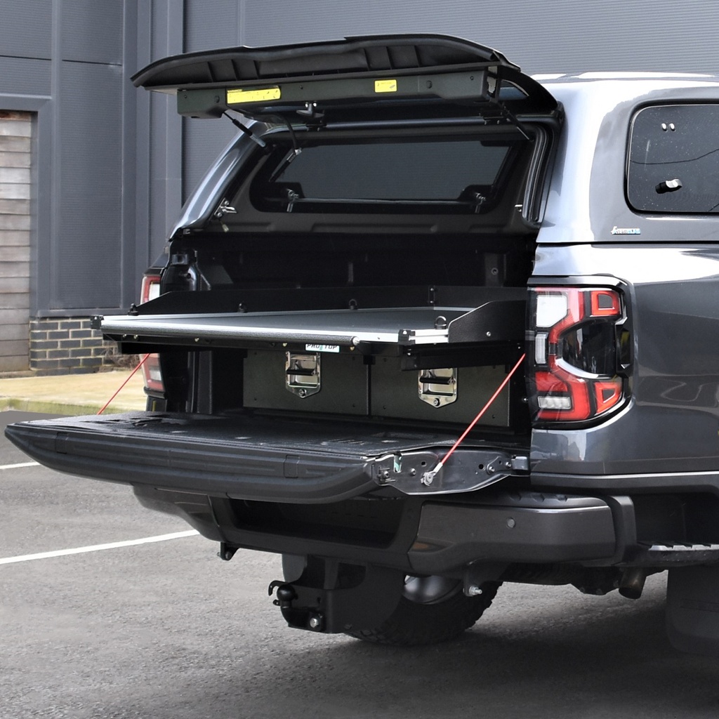 Ford Raptor 2023- ProTop twin drawer with sliding floor - load bed system