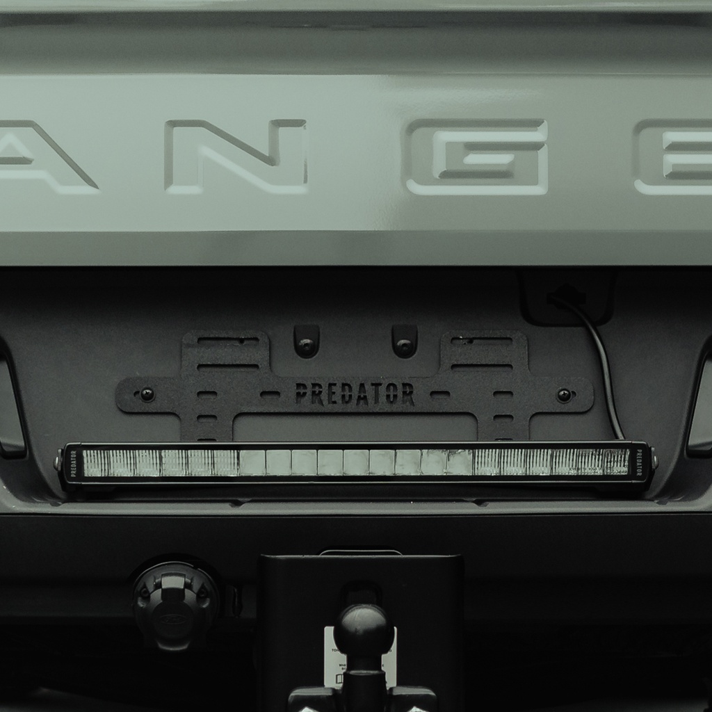 Predator rear number plate LED Light integration kit