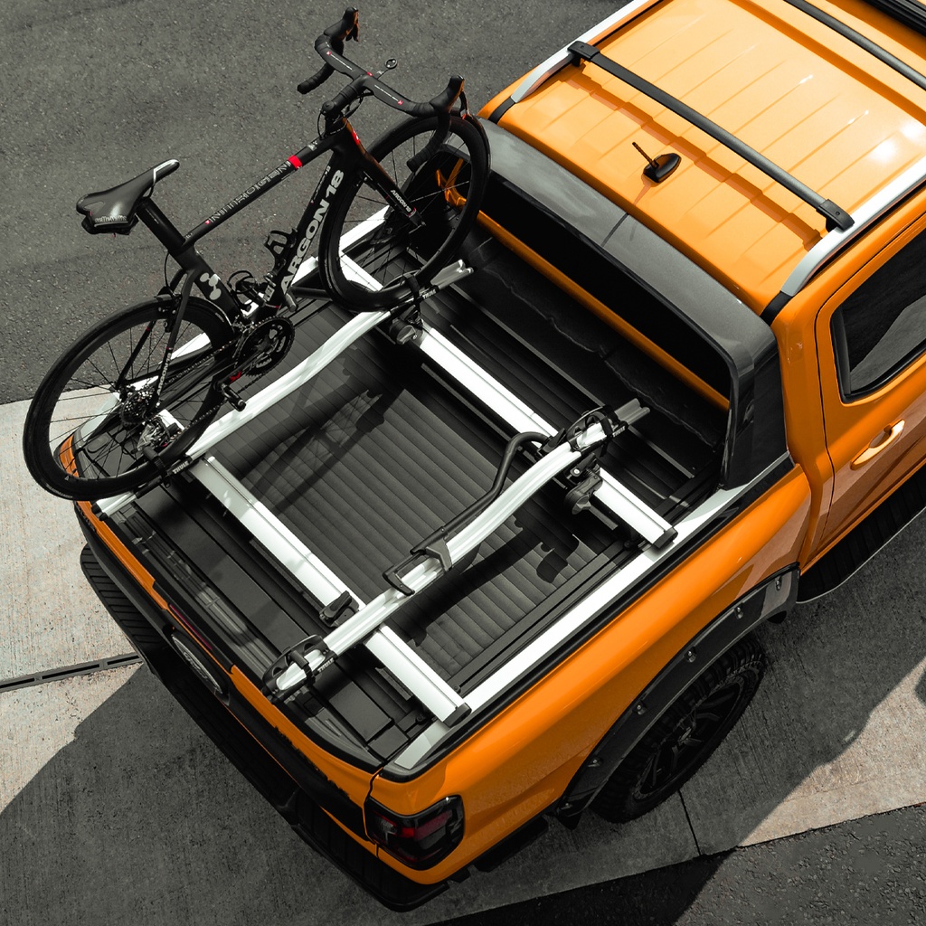 AERO Style cross bar compatible Thule bike rack carrier